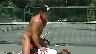 Randy slut in mini skirt getting anal