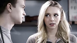 PURE TABOO Lily Larimar Almost Caught Fucking in Public Cafe