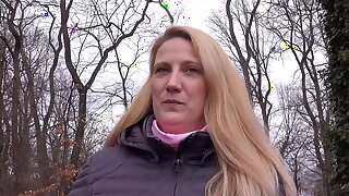 German Scout - Curvy BBW MILF Sabrina Pickup And Rough Street Casting Fuck In Berlin