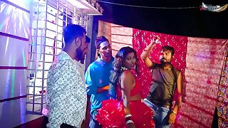 Desi Bihari Chapri Nude Dance Show Live with StarSudipa all All Boys